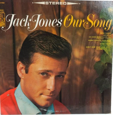Jack Jones Album Vinyl 1967 Pop Country Our Songs Kapp Records KS-3531 Stereo - Image 1 of 4