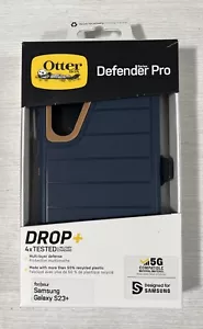 OtterBox Defender Pro Hülle & Holster für Samsung Galaxy S23+ (Plus) - Blau Wildleder - Bild 1 von 1
