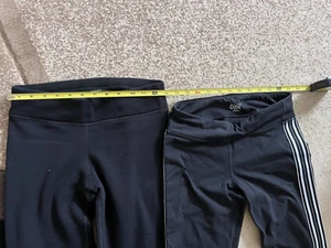 Lot Of 2 Athleta Girl Fleece & Earn your Stripe Tight Size XL  14 Black - Picture 1 of 5