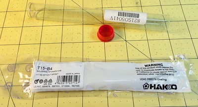Nova ponta de solda Hakko T15-B4, cônica - lacrada no pacote - Frete grátis - Imagem 1 de 4