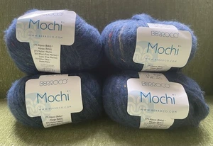 Berroco Mochi Yarn- Alpaca Wool Blend -Elderberry w/ flecks #3258 -  4 Balls - Picture 1 of 8