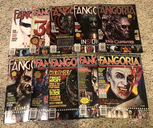(10) Fangoria Magazine Year 2011 Issues #299-308 - Tom Savini - Carpenter - Picture 1 of 24
