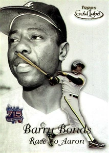 1999 Topps Gold Label #RA10 Barry Bonds Race to Aaron - Picture 1 of 2