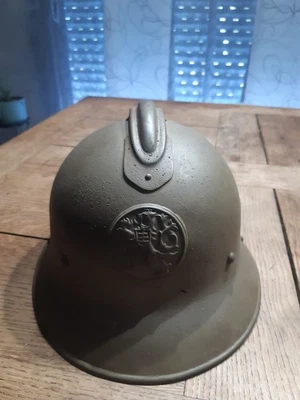 casque tchecoslovaquie armée modele 28 tres rare  - Photo 1/4