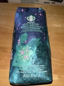 Starbucks 2025 Anniversary Blend Whole Bean Coffee Dark Roast, 1lb/16oz - Picture 1 of 3