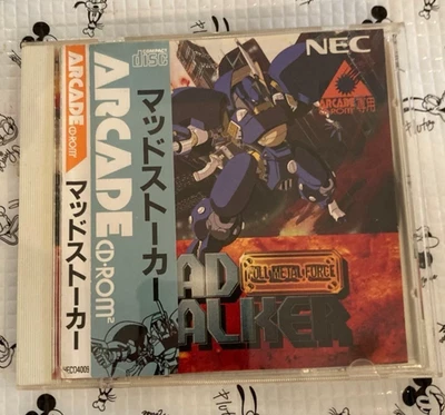 Mad Stalker for Arcade Card PC Engine Turbo Duo w/Obi & Manual Very Good - Image 1 of 4