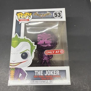 Funko Pop! Spiele: Batman: Arkham Asylum - The Joker (Purple) (Chrome) Vinyl #53 - Bild 1 von 6
