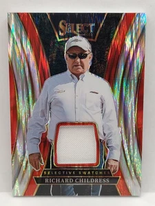 Richard Childress 2025 NASCAR Select Owner Used Material FLASH PRIZM HOF - Bild 1 von 2