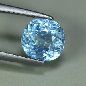 2.14 Cts_Outstanding Gemstone_100 % Natural Unheated Santa Maria Blue Aquamarine - Picture 1 of 4