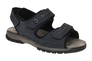 Waldläufer Schuhe HARALD blau Herren Sandale bequeme Sandaletten 372002 100 217 - Imagen 1 de 8