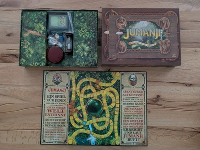 Jumanji Brettspiel – Deutsch, vollständiger Inhalt, 1× gespielt, top Zustand - Bild 1 von 4