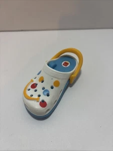 McDonald’s X Crocs Happy Meal Toy Mini Crocs Keychain #1 Colorful Dots - Picture 1 of 3
