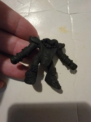 El Greco Panosh Greek Exogini Ninja Mites Mini Figure Vintage Black Mouth Toy - Image 1 of 2