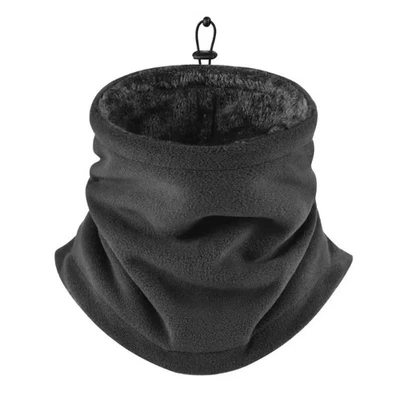 Invierno Vellón Calentador Mascarilla Bufanda Suave Doble Capa Grueso Cuello Polaina Bandana Foto 1 de 4