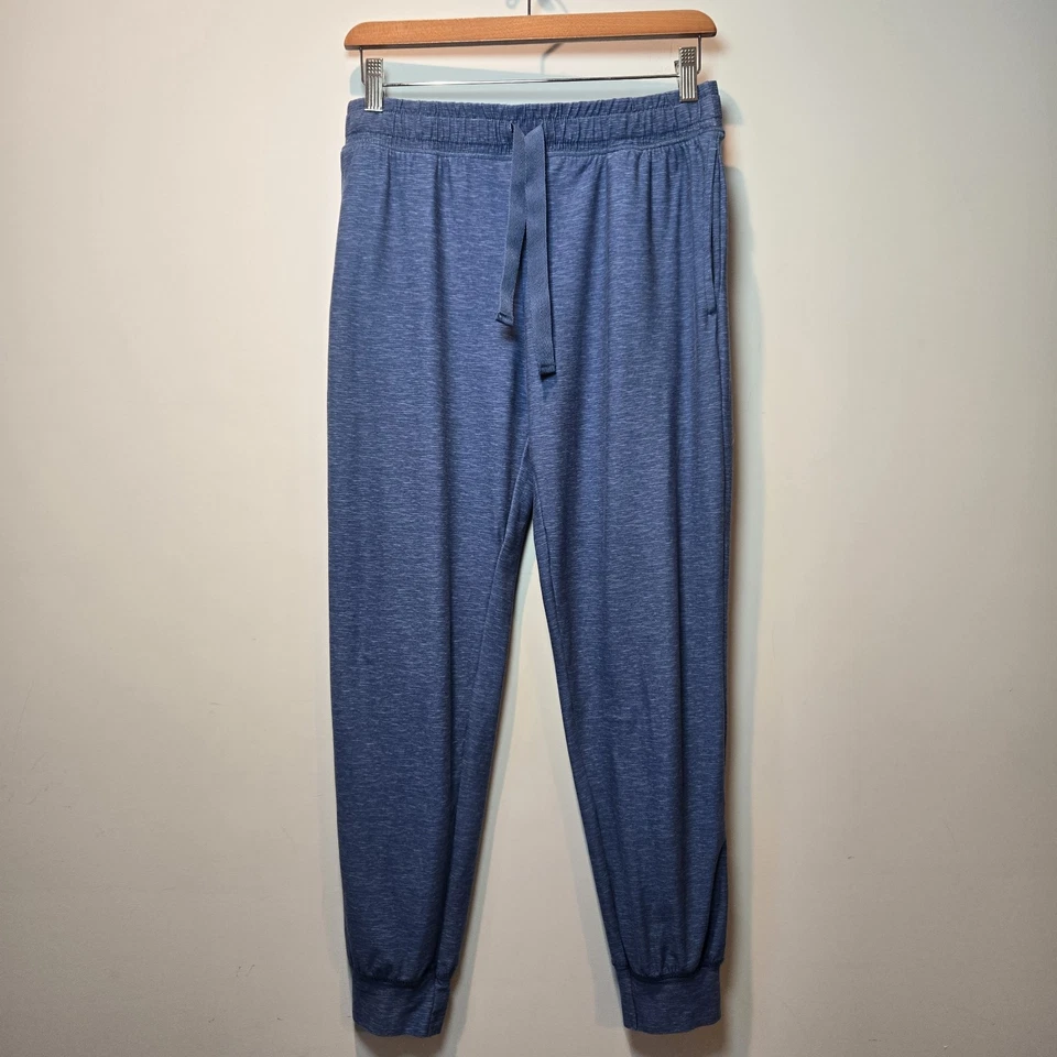 Pantalones de salón Jaclyn Intimates azules pequeños para mujer Foto 1 de 4