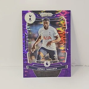 2021-22 Panini Prizm Premier League Japhet Tanganga Purple Prizm #d/99 - Picture 1 of 2