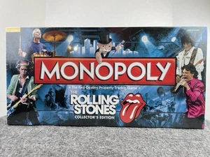Monopoly The Rolling Stones Collector's Edition 2010 Hasbro Sealed NEW IN BOX - Picture 1 of 3
