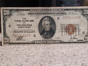 1929 National Philadelphia Note Great Condition Low Serial Number - Picture 1 of 4