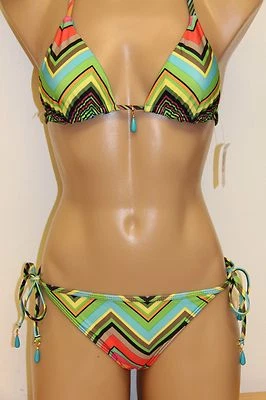 Nuevo Traje de baño Ella Moss Bikini conjunto de 2 piezas talla XS S Foto 1 de 4