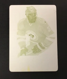 Dustin Byfuglien 2013-14 Panini National Treasures Hockey 1/1 Plate #80 Chicago - Picture 1 of 2
