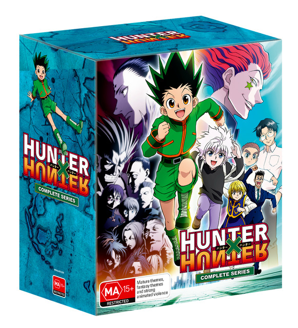 DVD ANIME HUNTER X HUNTER Temporada 1 Vol.1-92 Final + OVA + 2 PELÍCULAS  Región Todos