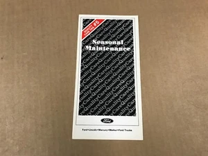 Ford Quality Care Tips #5 1985 vintage: mantenimiento estacional - Imagen 1 de 4