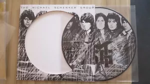 MICHAEL SCHENKER GROUP- SAME, PIC DISC IN DIE CUT SLEEVE, SCORPIONS, UFO - Picture 1 of 2