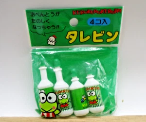 Kerokerokeroppi Sanrio Tarebin sauce case for bento lunch box 4pcs RARE 1989 - Picture 1 of 3