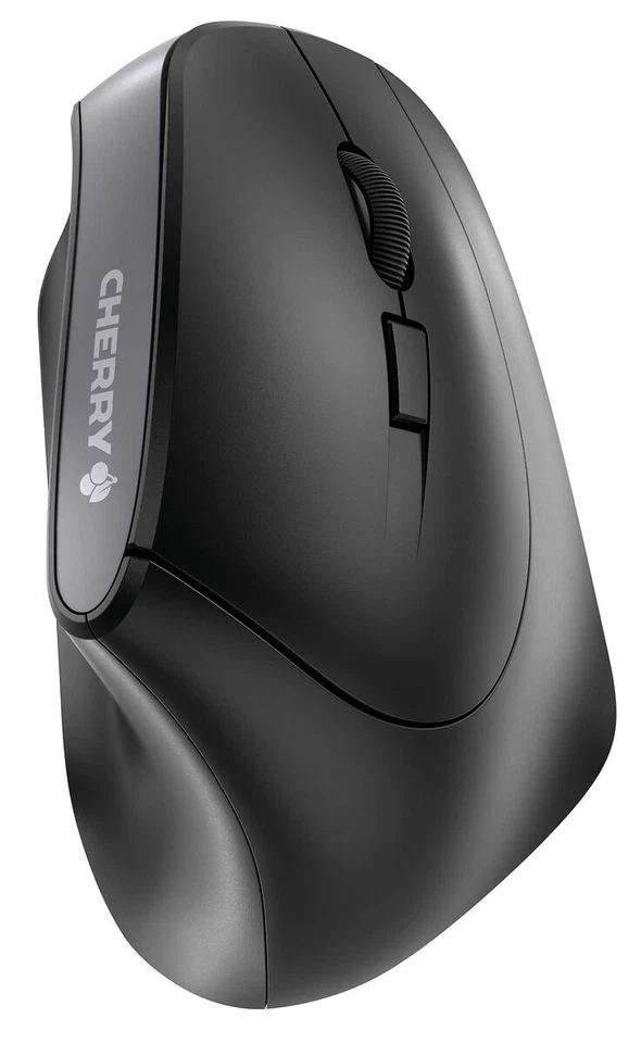 Cherry MW 4500 Wireless (USB) Ergonomic Mouse - Schwarz (JW-4500) - Bild 1 von 1