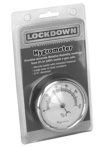 Lockdown Gun Safe Firearm Vault Humidity Monitor Hygrometer - Picture 1 of 4