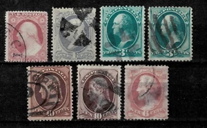 USA Stamp 1857/73 ☀ Used lot - Picture 1 of 2
