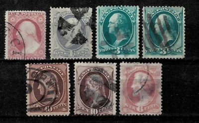 USA Stamp 1857/73 ☀ Used lot - Image 1 of 2