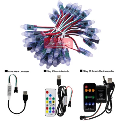 WS2811 RGB LED Module Waterproof DC 5V Full Color LED Pixel Module & controller - Image 1 of 4