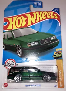 hot wheels volvo 850 estate GREEN Rare New Release 2022 - Picture 1 of 4