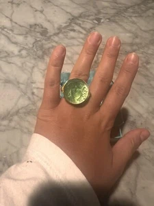 New in box Tagliamonte cameo ring size 7 - Picture 1 of 4