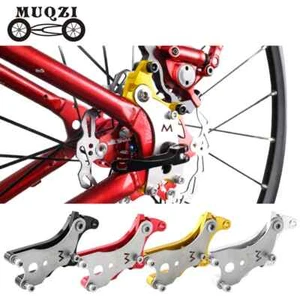 Disc Brake Adapter Road Bike V Brake To Disc Brake Mount Holder Brake Converter - Picture 1 of 28