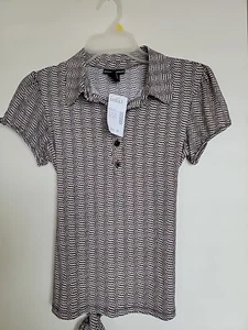 Petite Sophisticate Top Blouse Shirt XS NEW - Picture 1 of 3