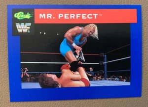 WWF 1991 Classic Base Card 29 Mr. Perfect Kurt Henning - Picture 1 of 2