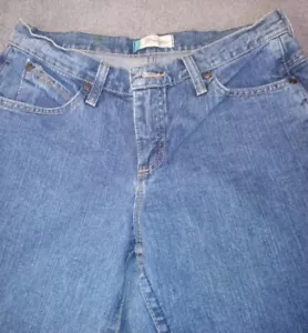 Wrangler Women's Cowgirl Cut Western Blue Denim Jeans - Size 5/6x32 - Picture 1 of 12