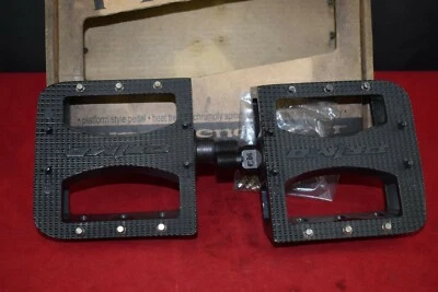 PRIMO Super Tenderizer pedal set 1/2 Aluminium mid school bmx vintage Black NOS - Image 1 of 4