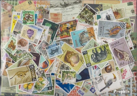 kenya Stamps 300 different stamps Cover