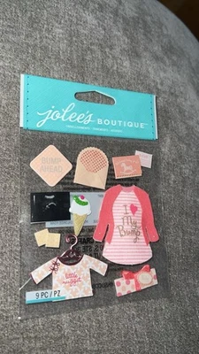 JOLEE'S BOUTIQUE Jolee's Baby Girl Pregnancy New Mom Ultrasound Maternity Scrapbooking Stickers
