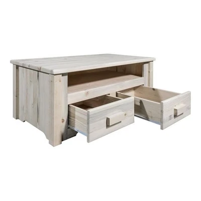 Montana Woodworks Homestead Transitional Wood Coffee Table in Natural - Image 1 of 4