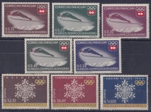 F-EX59320 PARAGUAY MH 1965 WINTER OLYMPIC GAMES INNSBRUCK. - Picture 1 of 2