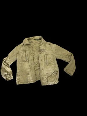 ✨ Eddie Bauer khaki jacket with pockets✨ - Image 1 of 4