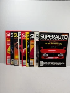 SUPERAUTO Illustrated Magazine 1986 Lot of 9 Jan, Mar, May, July - December - Bild 1 von 21
