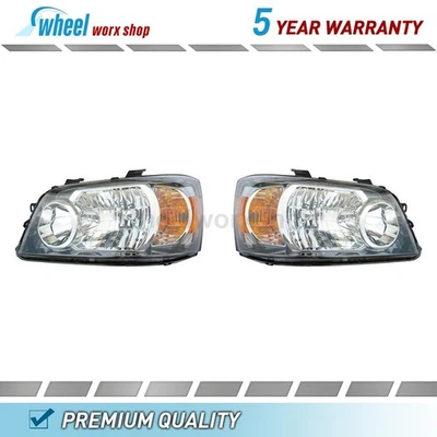 Conjunto de faros izquierdo derecho Toyota Highlander 3,3 L 2004 2005 2006 Foto 1 de 4