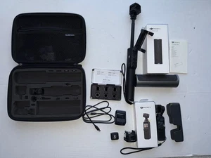 DJi Osmo Pocket 2 -3 Axis GIMBAL Stabil - 4k Creators Kit + 9 Zubehörteile + Case - Bild 1 von 24
