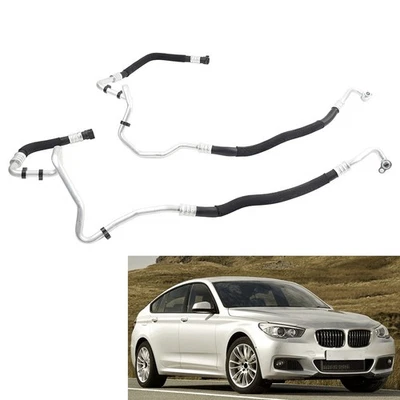 2x Motoröl Kühler Linie Schlauch Rohr Einlass und Auslass Für BMW F02 F05 535i - Image 1 of 4