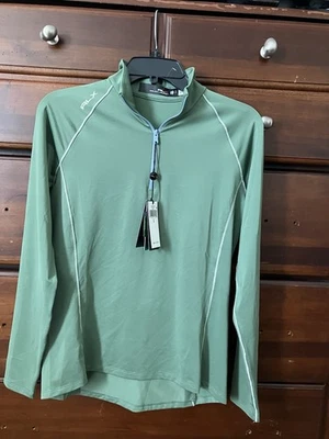 Top de golf Ralph Lauren RLX 1/4 cremallera talla S nuevo con etiquetas Foto 1 de 4